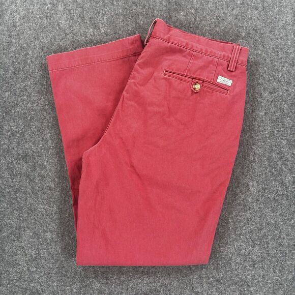 Polo Ralph Lauren Bedford Chino Classic Fit Nantucket Red Men’s 34x30 - Picture 1 of 11